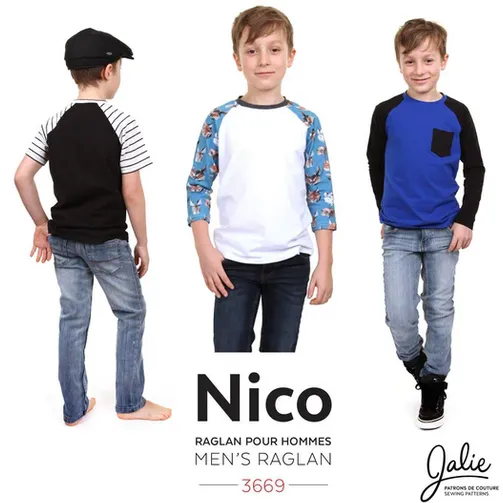 3669 / Nico Raglan Tees