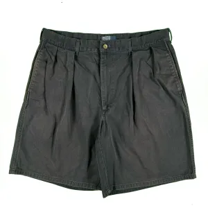 90s Polo RL Cotton Pleated Shorts- 33x9