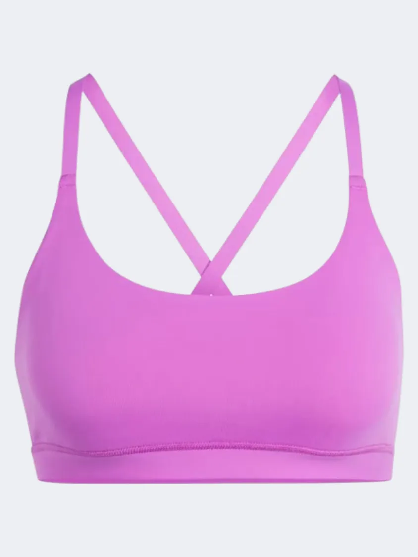 Adidas All Me Women training Bra Purple Burst