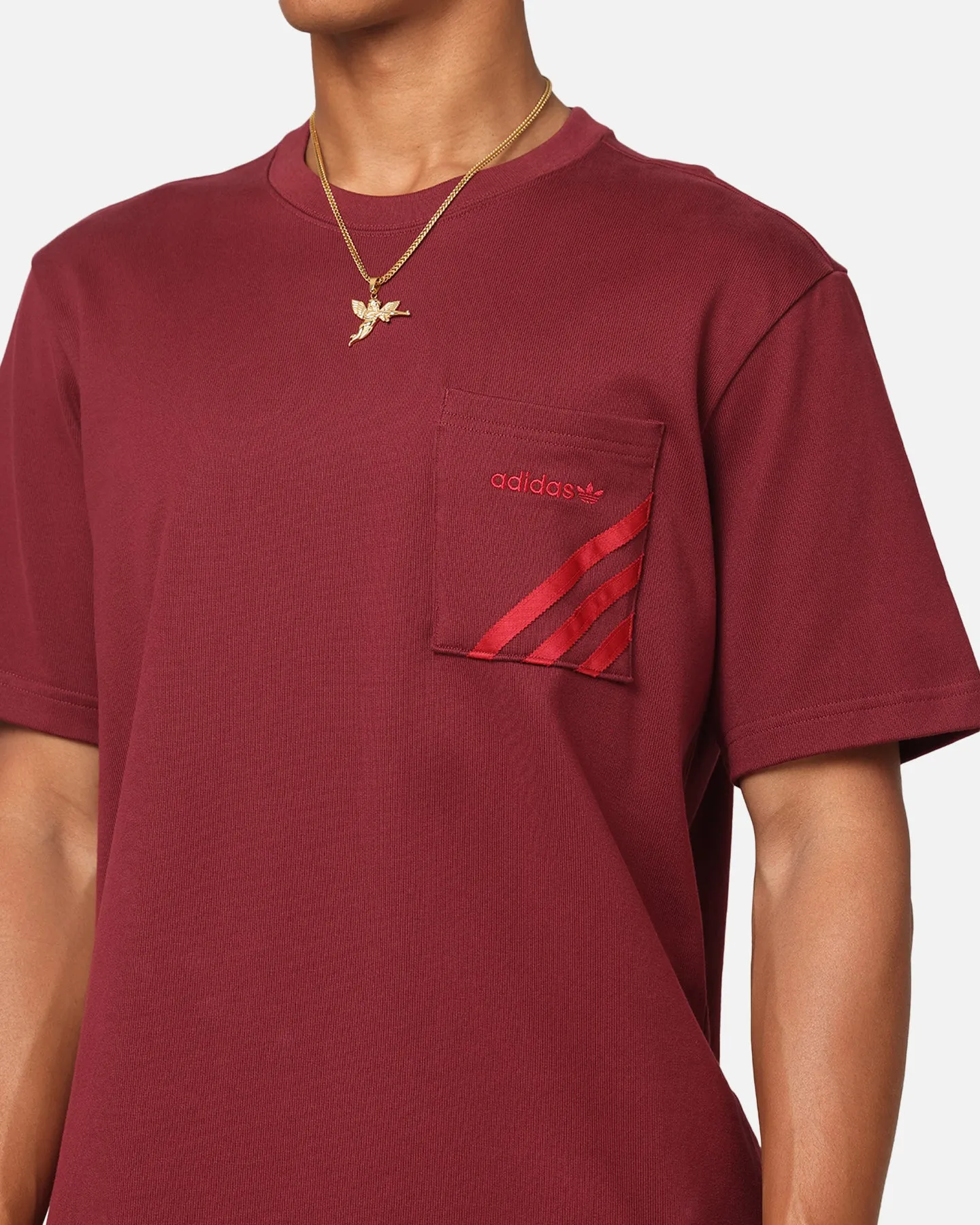 Adidas Pocket T-Shirt Shadow Red