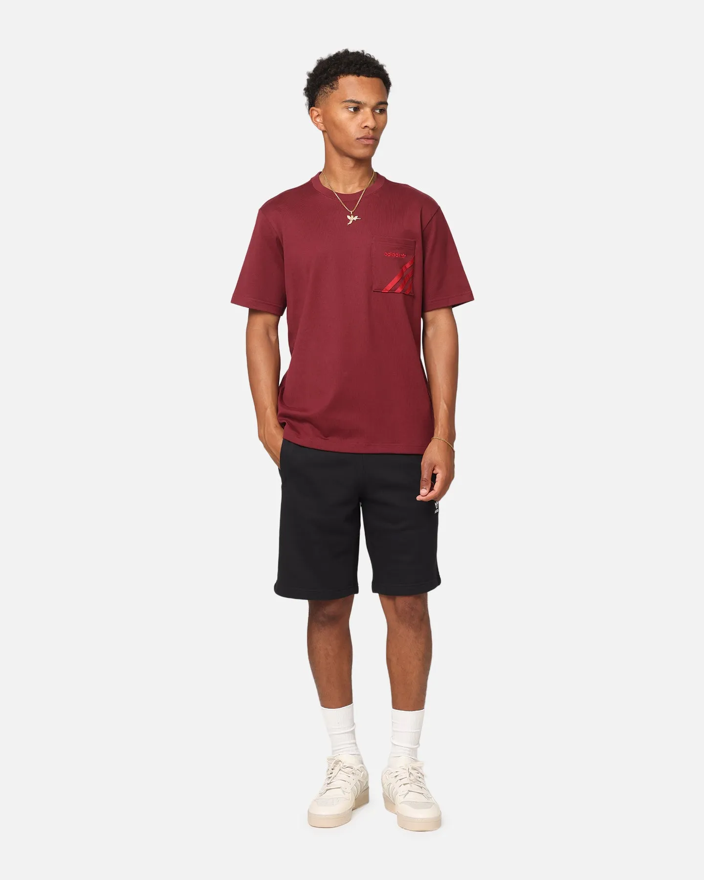 Adidas Pocket T-Shirt Shadow Red