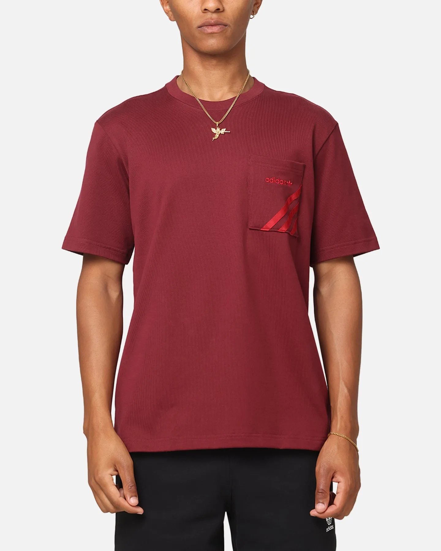 Adidas Pocket T-Shirt Shadow Red