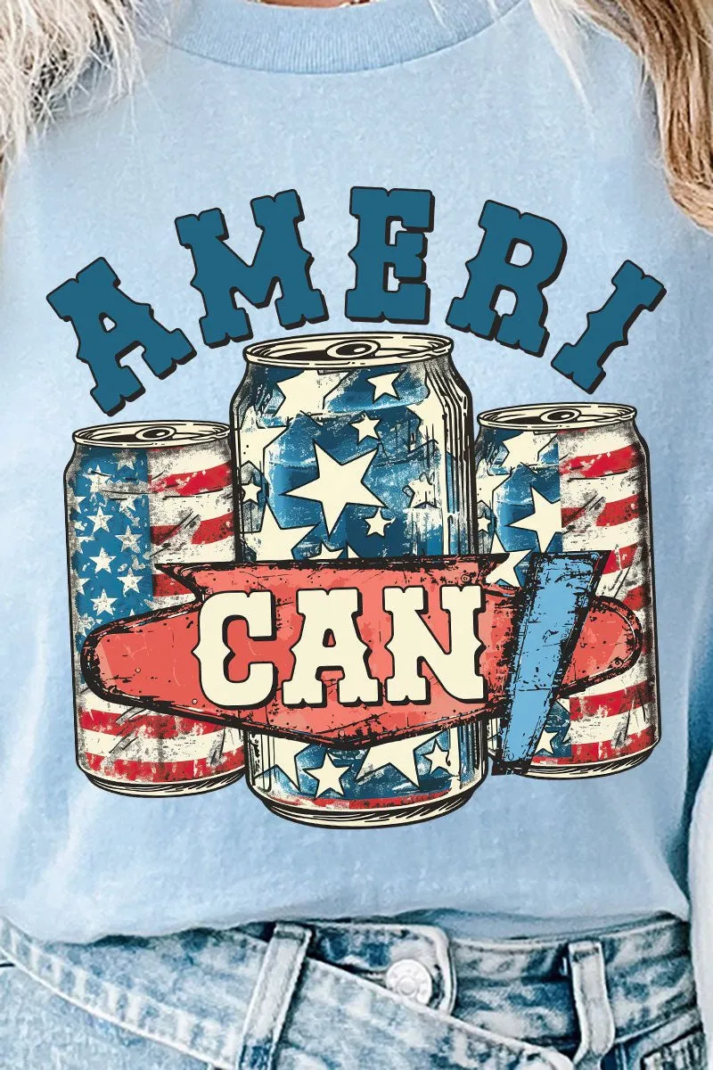 Ameri Can Short Sleeve Relaxed Fit T-Shirt