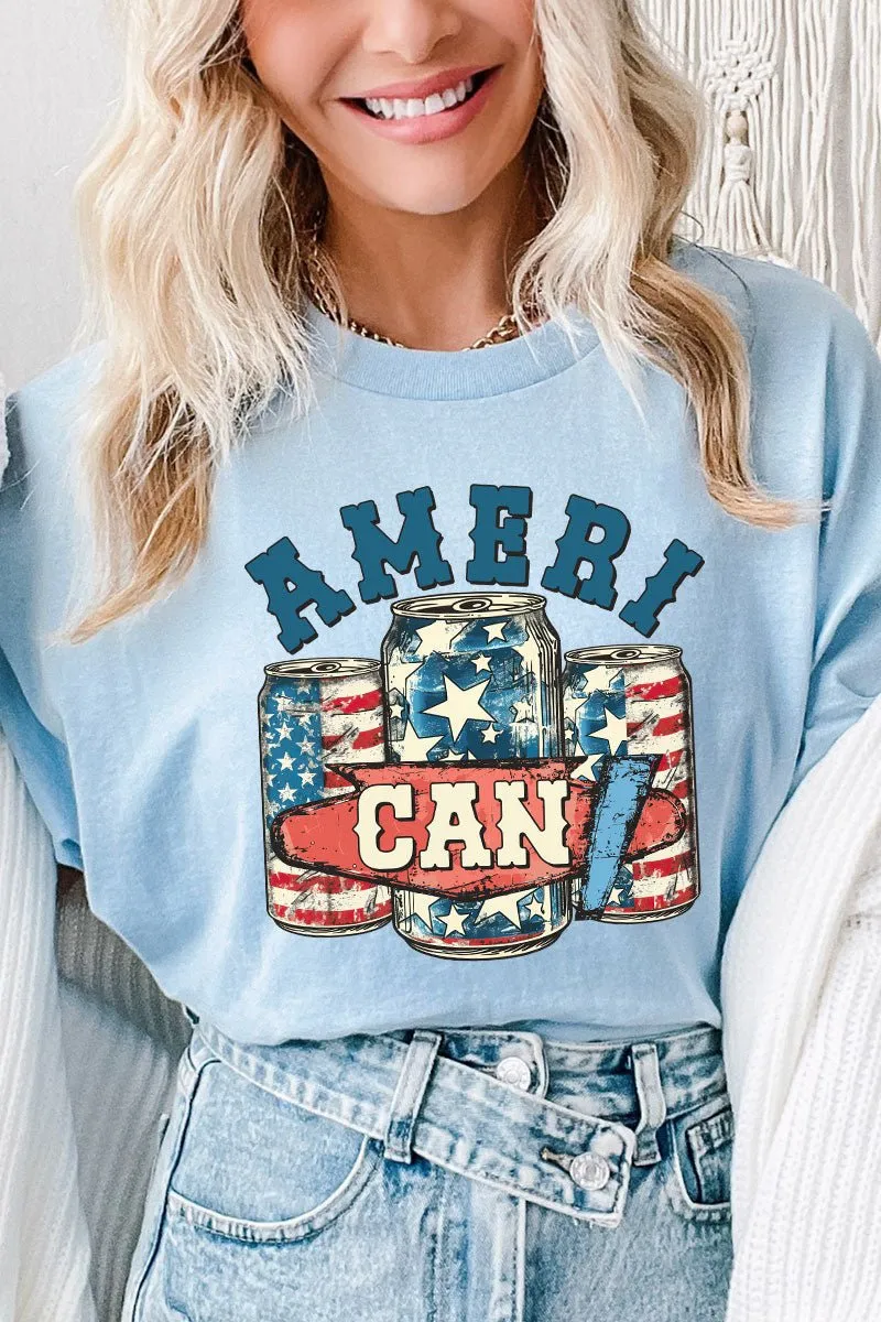 Ameri Can Short Sleeve Relaxed Fit T-Shirt