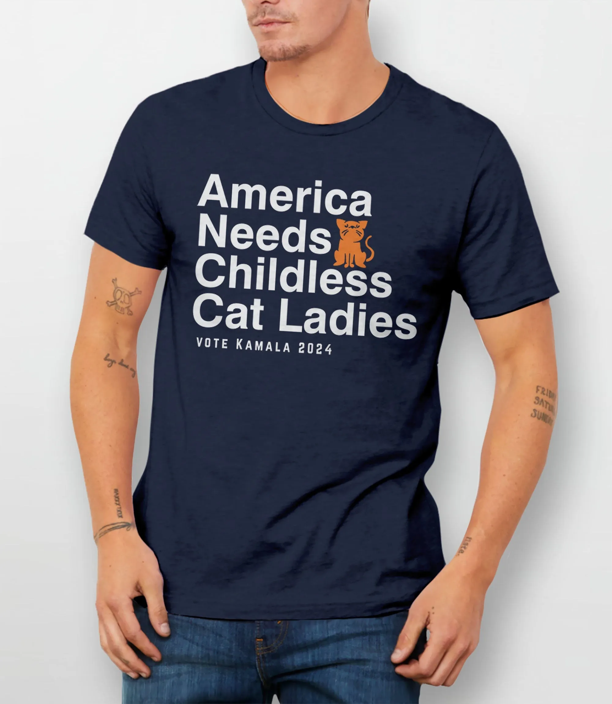 America Needs Childless Cat Ladies Shirt