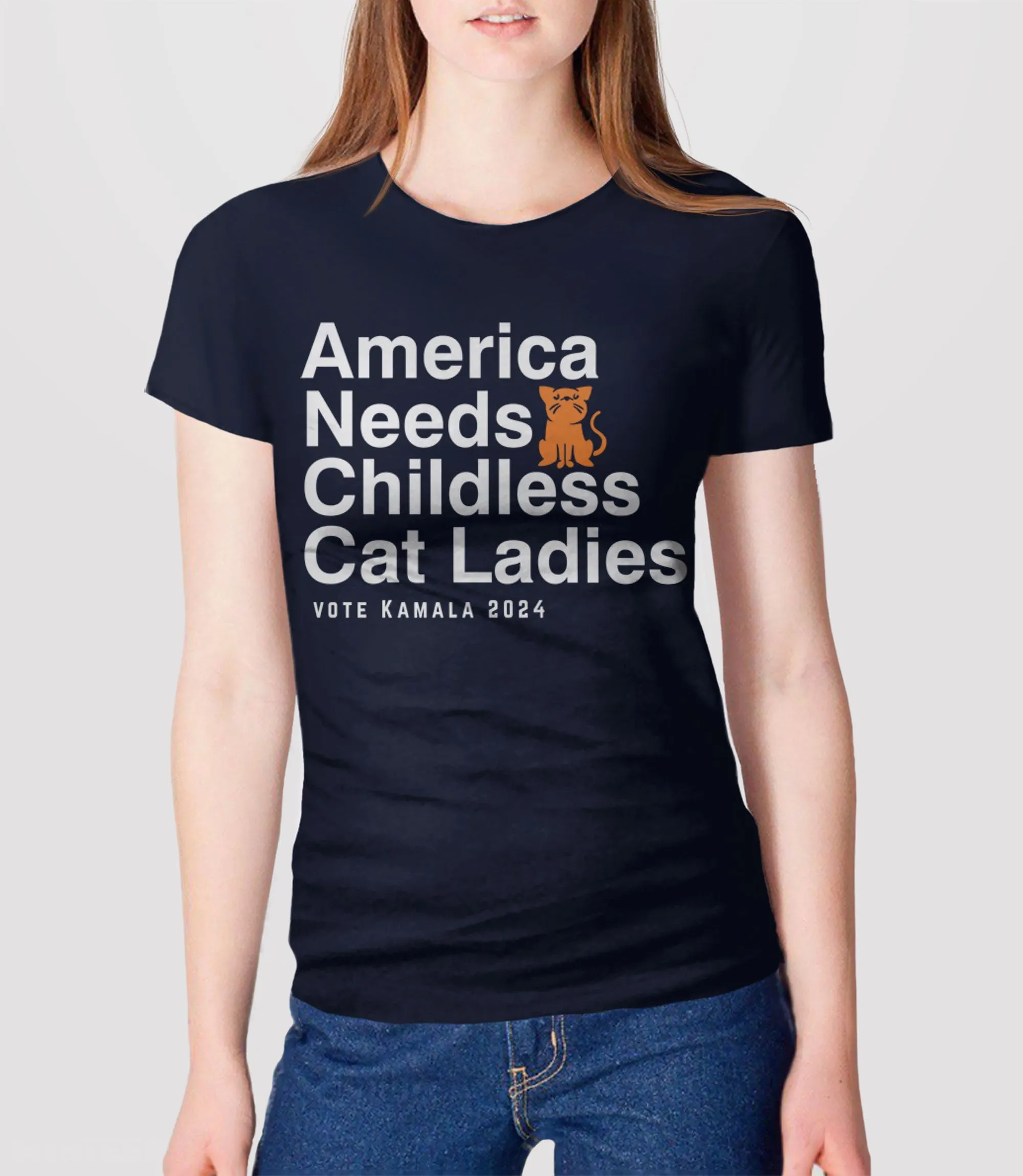 America Needs Childless Cat Ladies Shirt