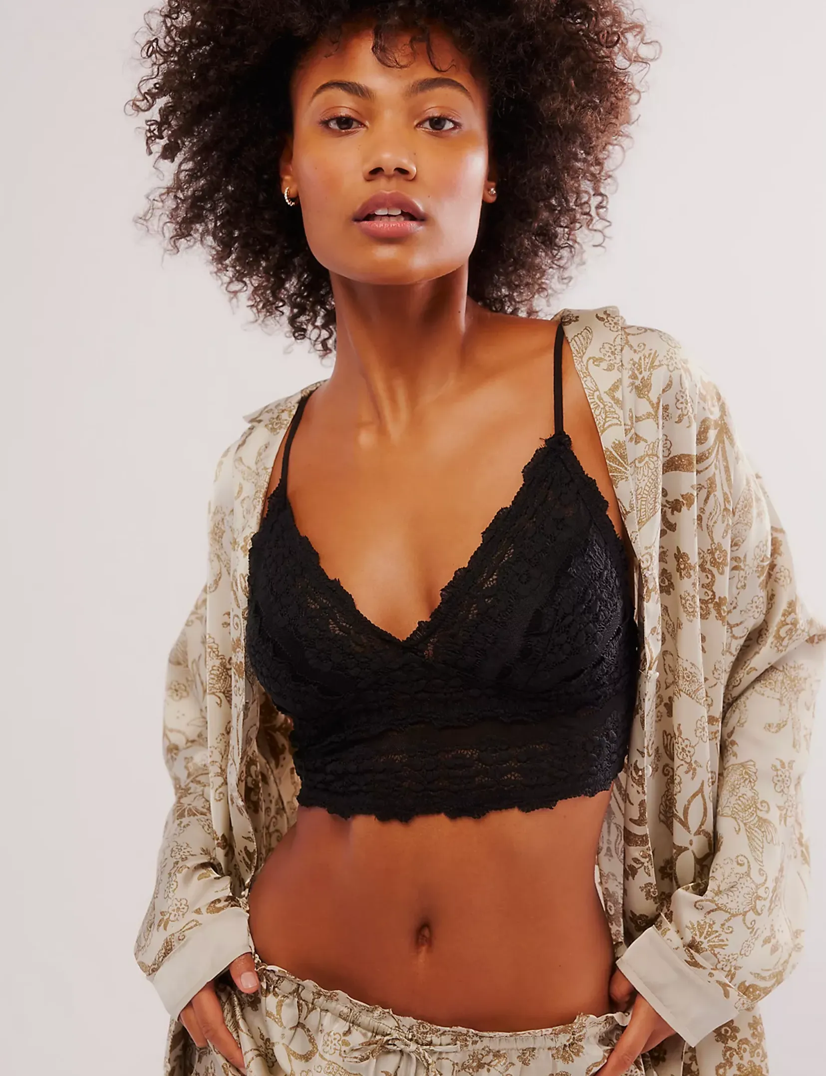 Amina Bralette, Black