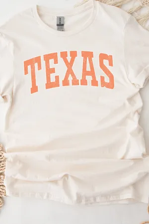 Athletic Varsity Texas Short Sleeve Relaxed Fit T-Shirt