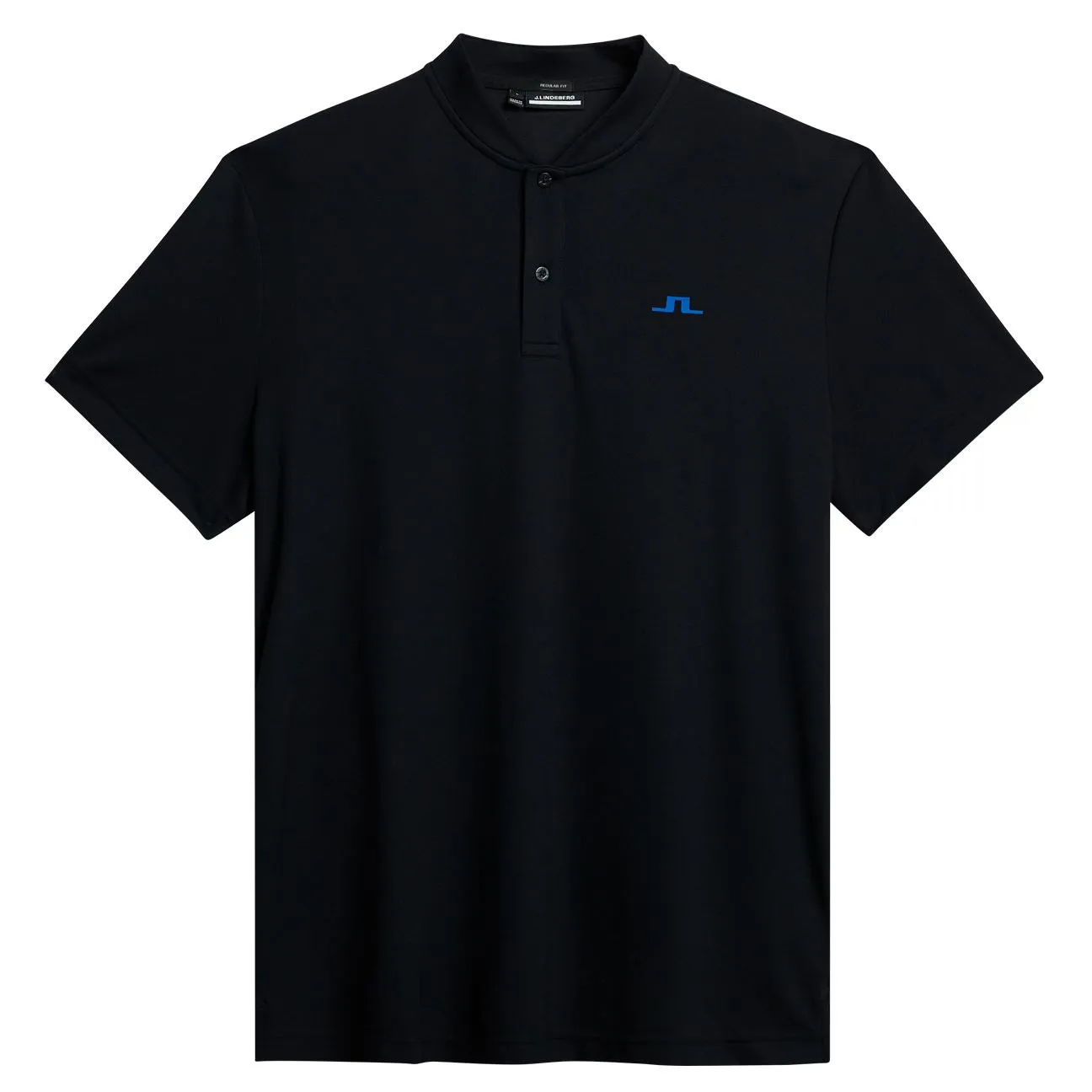 Bode Regular Fit Light Vent Polo Black - SS24