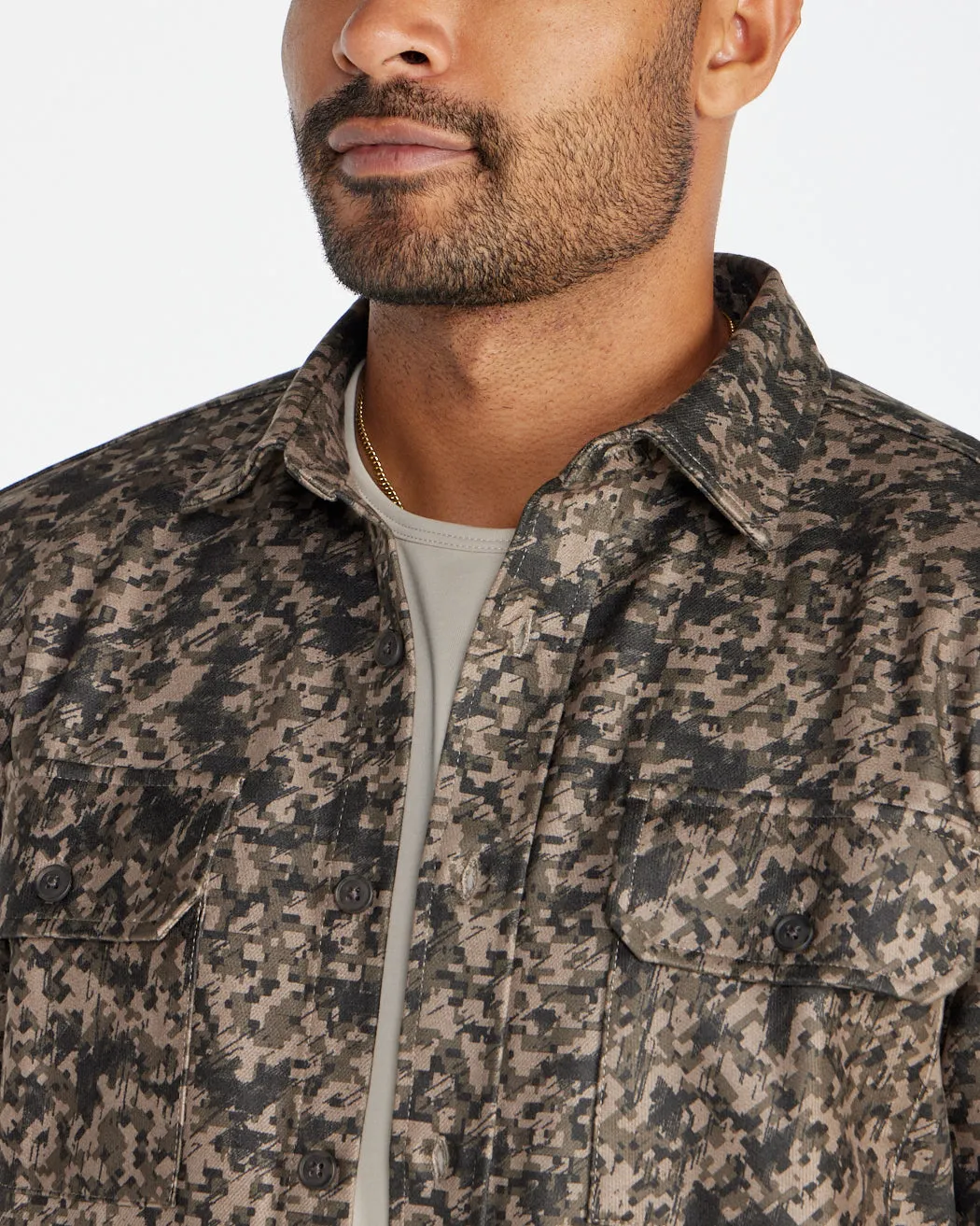 Camo Coastal Overshirt