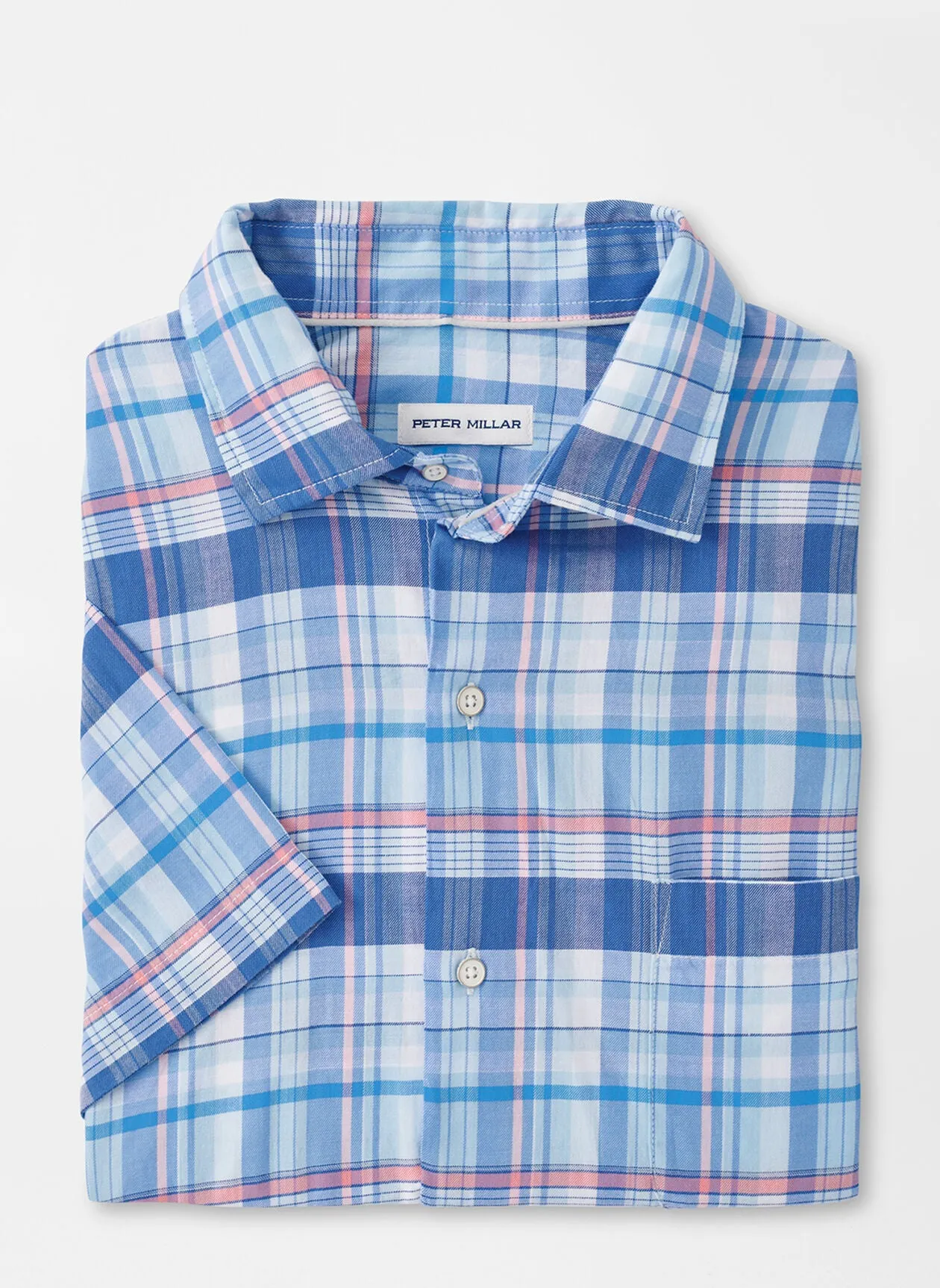 Casa Marina Cotton Sport Shirt (Atlantic Blue)