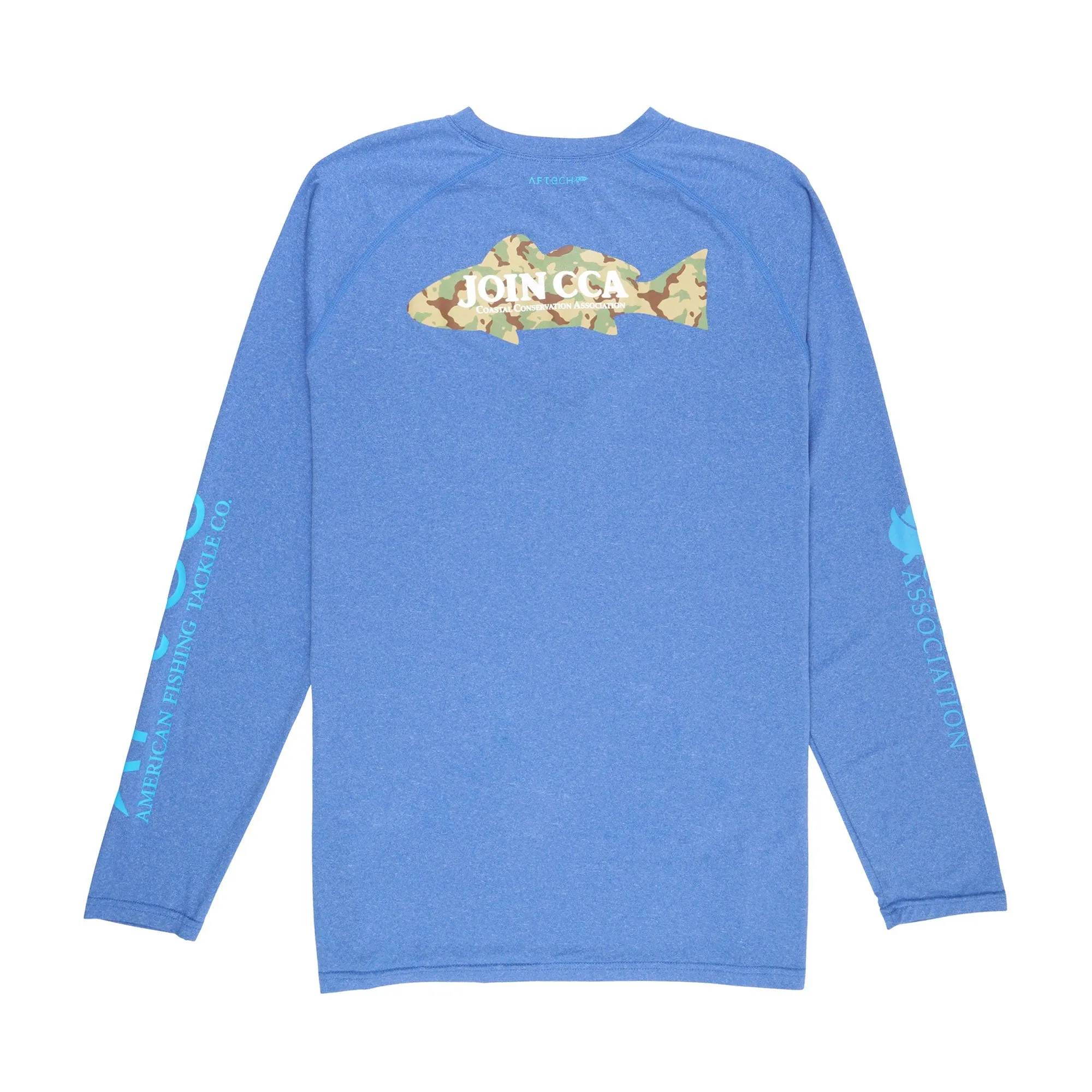 CCA Samurai Camo Fish LS Performance Shirt