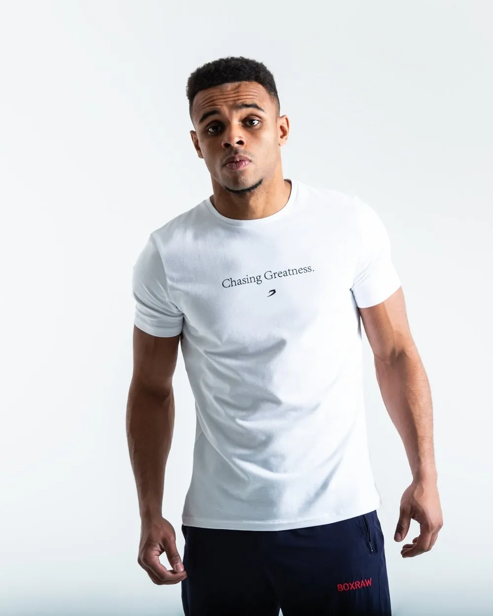 CHASING GREATNESS T-SHIRT - WHITE