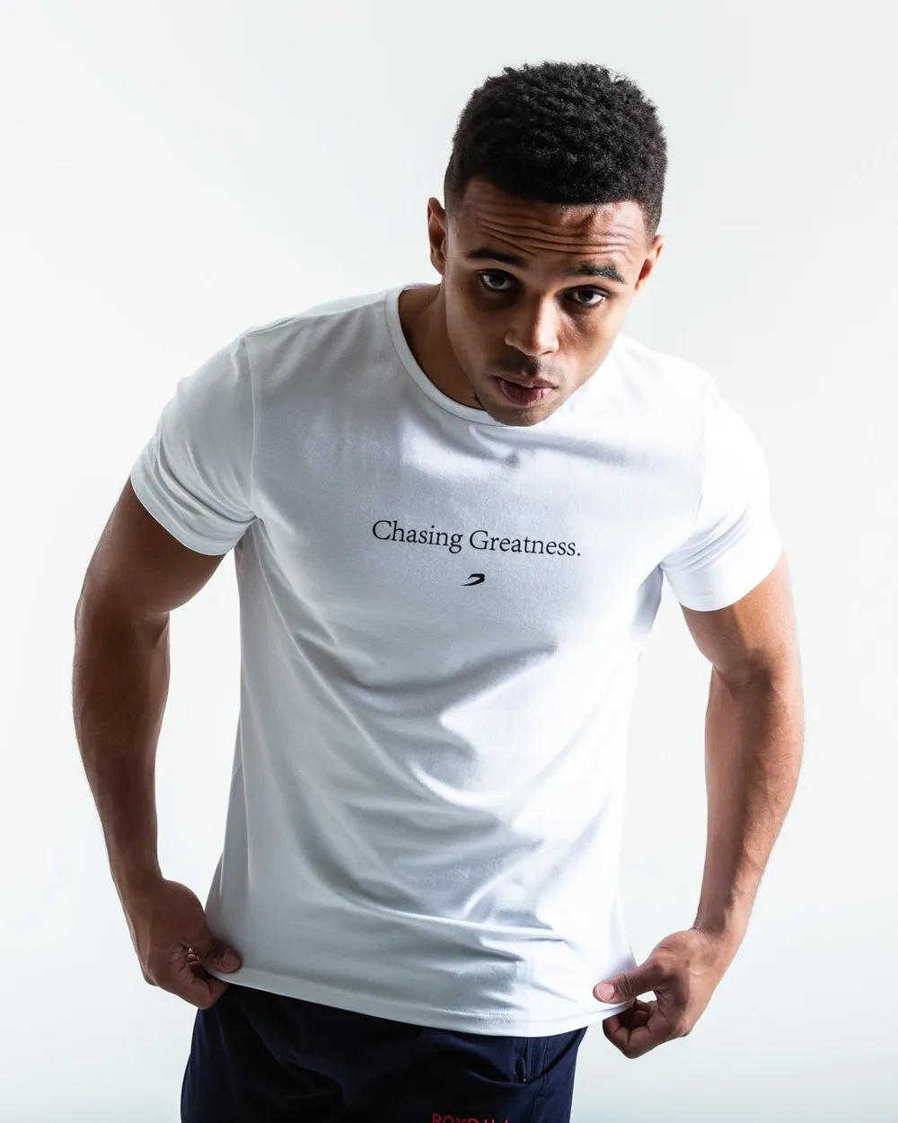 CHASING GREATNESS T-SHIRT - WHITE