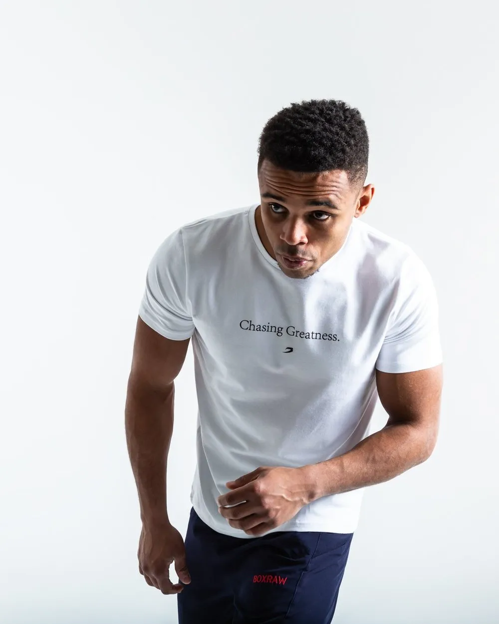 CHASING GREATNESS T-SHIRT - WHITE