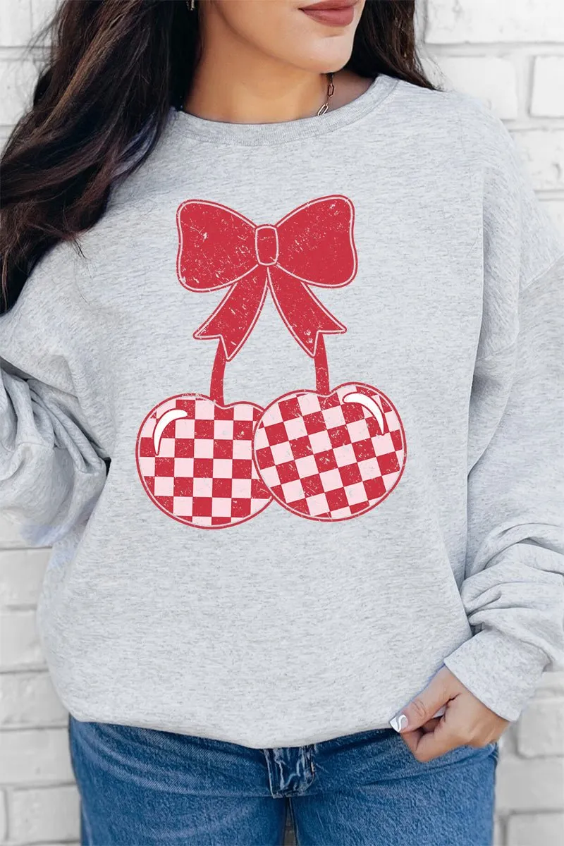 Cherry On Top Heavy-weight Crew Sweatshirt