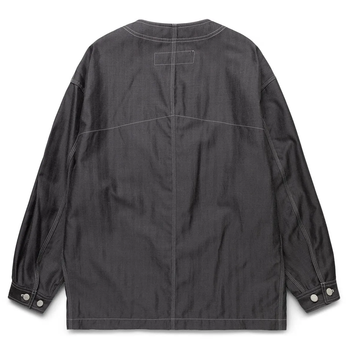 COLLARLESS CHORE JACKET