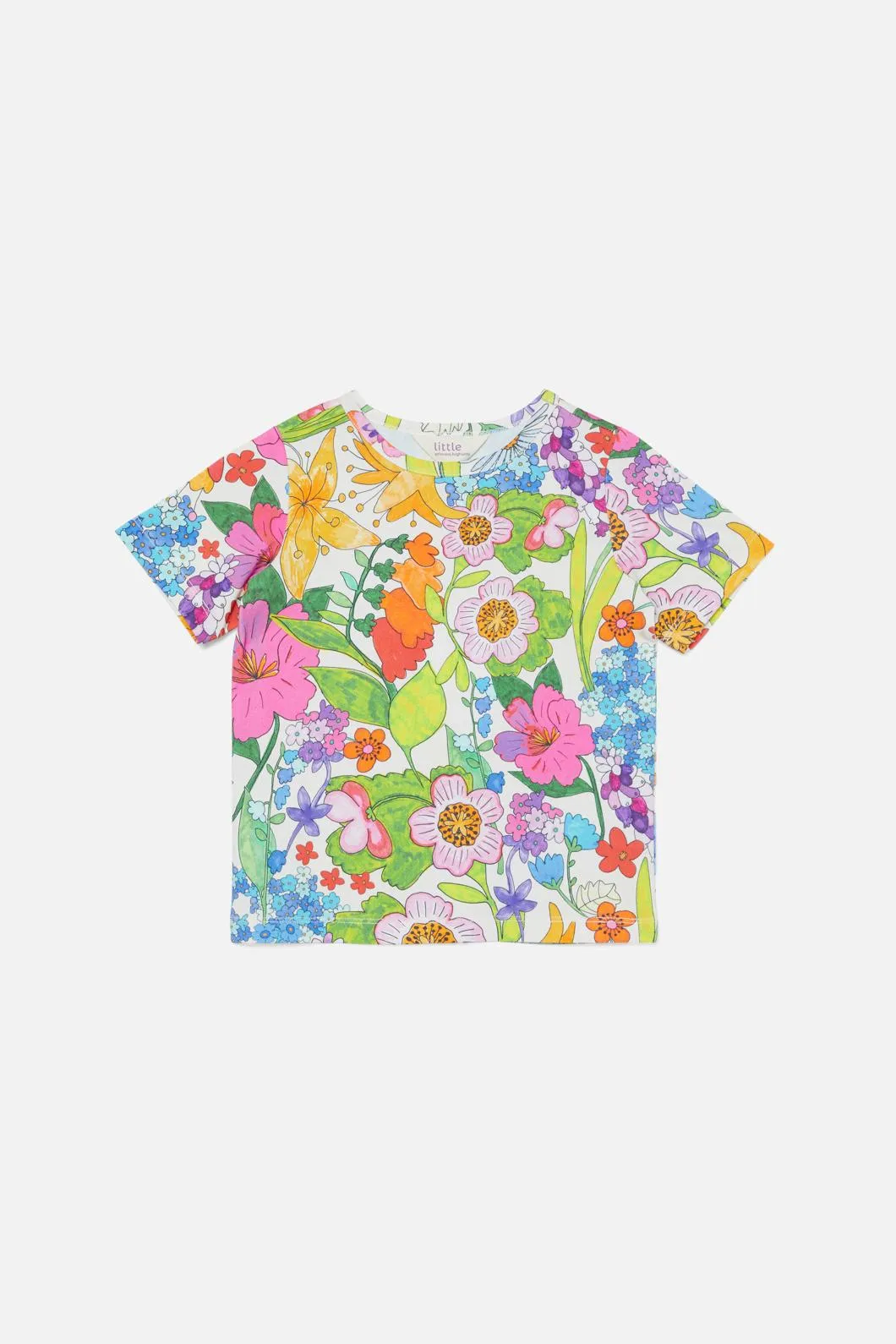 Cottage Kids Floral SS Tee