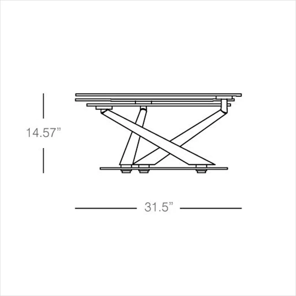 Daisy Coffee Table - White