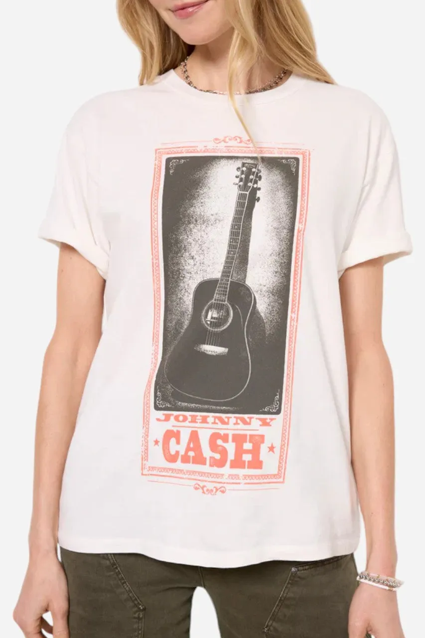 Daydreamer LA Johnny Cash Guitar Weekend Tee