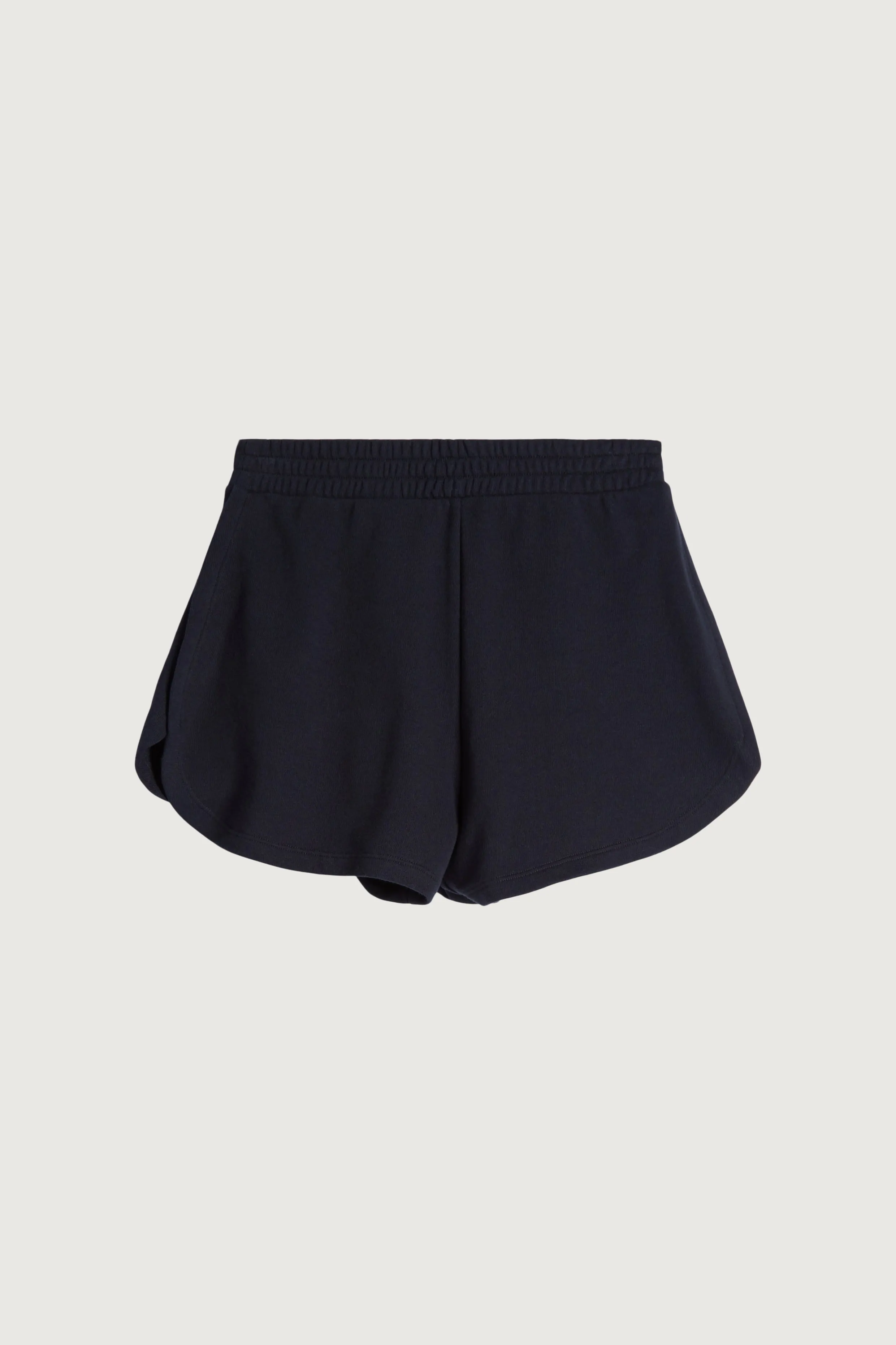 ELASTIC WAIST FLEECE SHORT