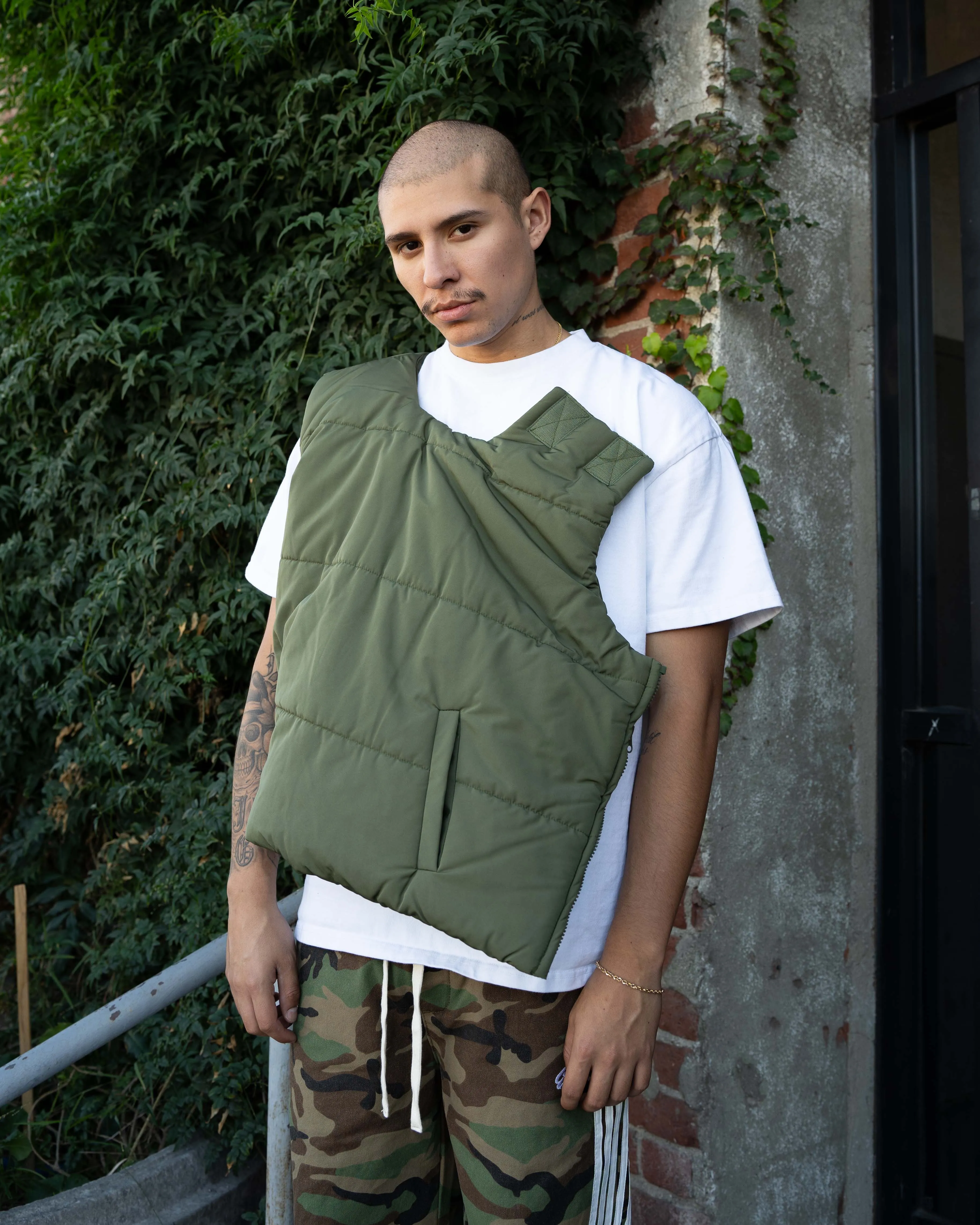 EPTM TACTICAL PUFFER VEST-OLIVE