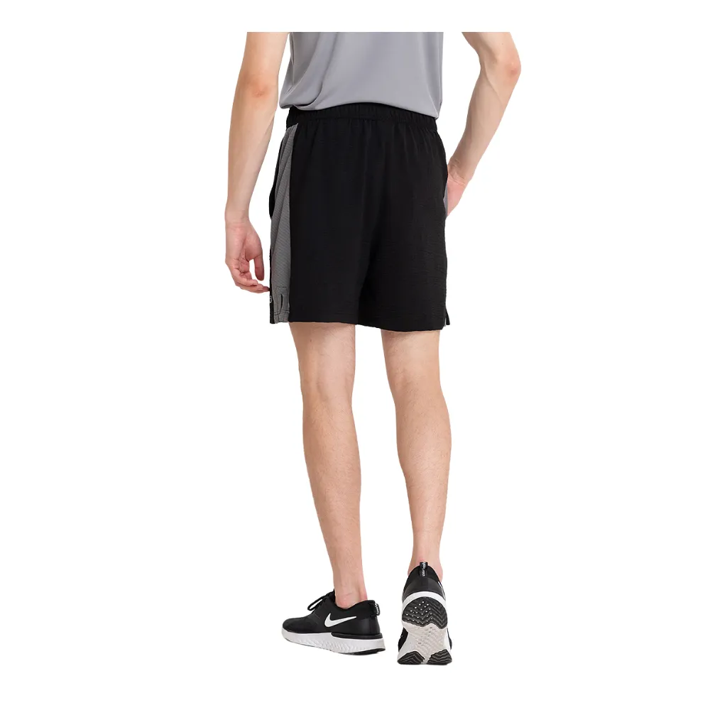 Equipe Men's TECH-DRY Athletic Shorts Black/Grey