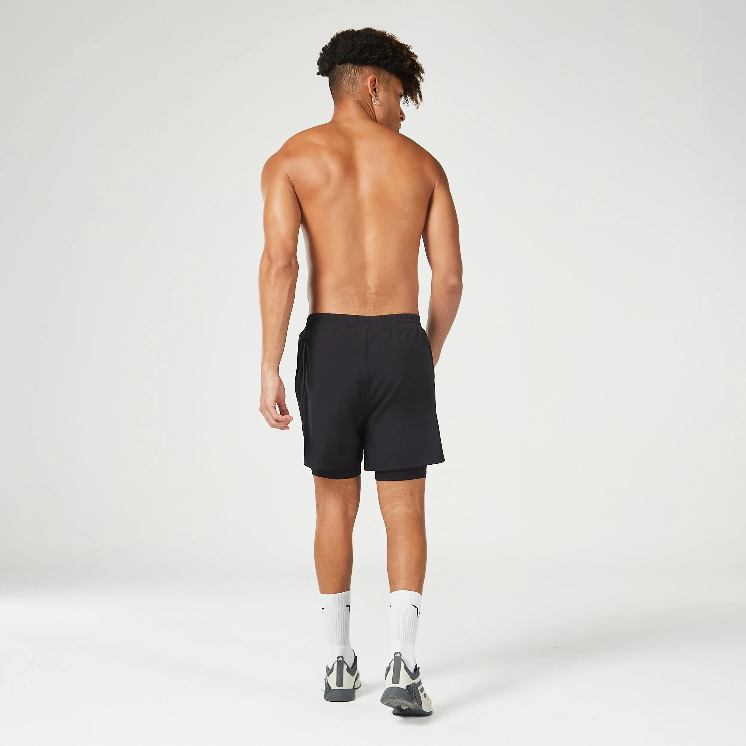 Essential 5" 2-in-1 Shorts - Black