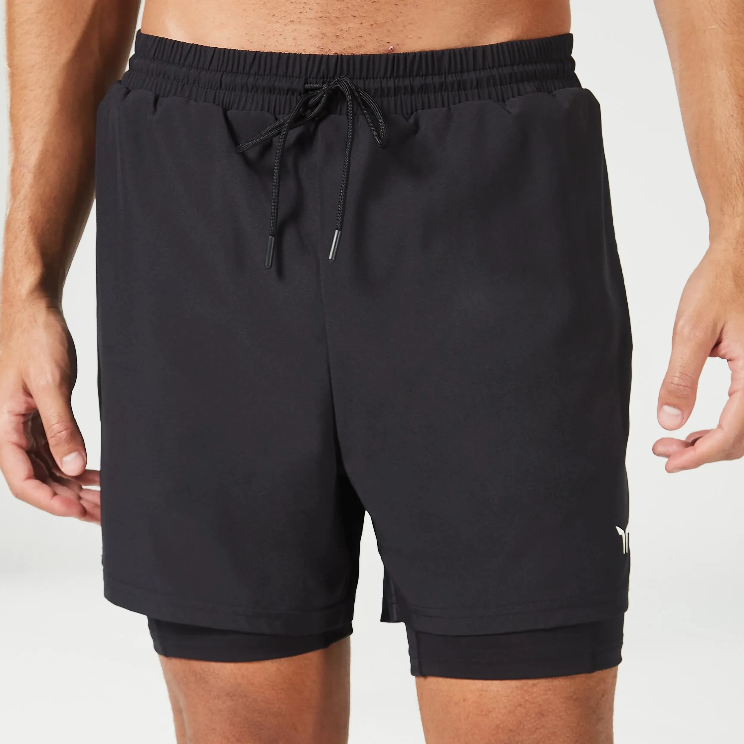 Essential 5" 2-in-1 Shorts - Black