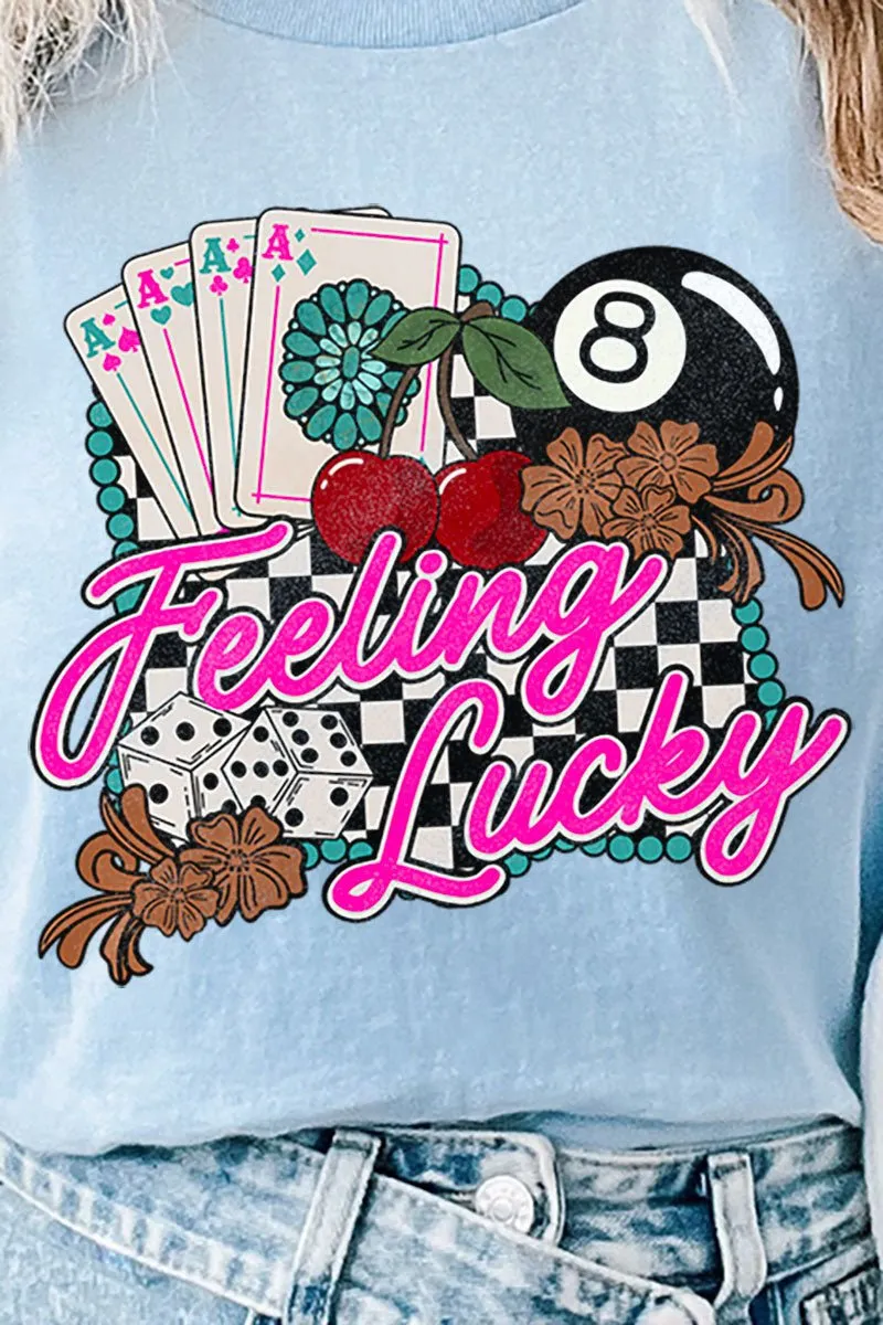 Feeling Lucky Short Sleeve Relaxed Fit T-Shirt