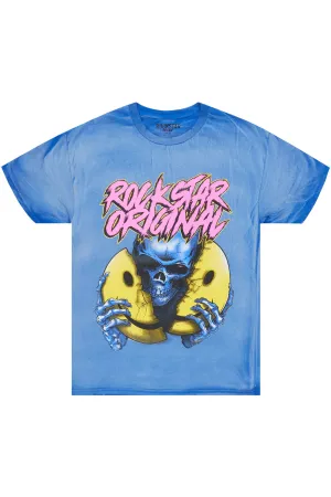 Flipt Royal Blue Graphic T-Shirt