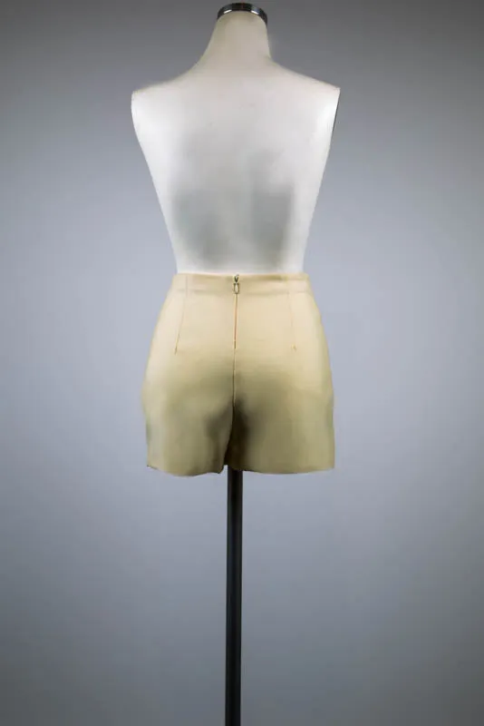 Hand-Crafted  Ivory Short Pants