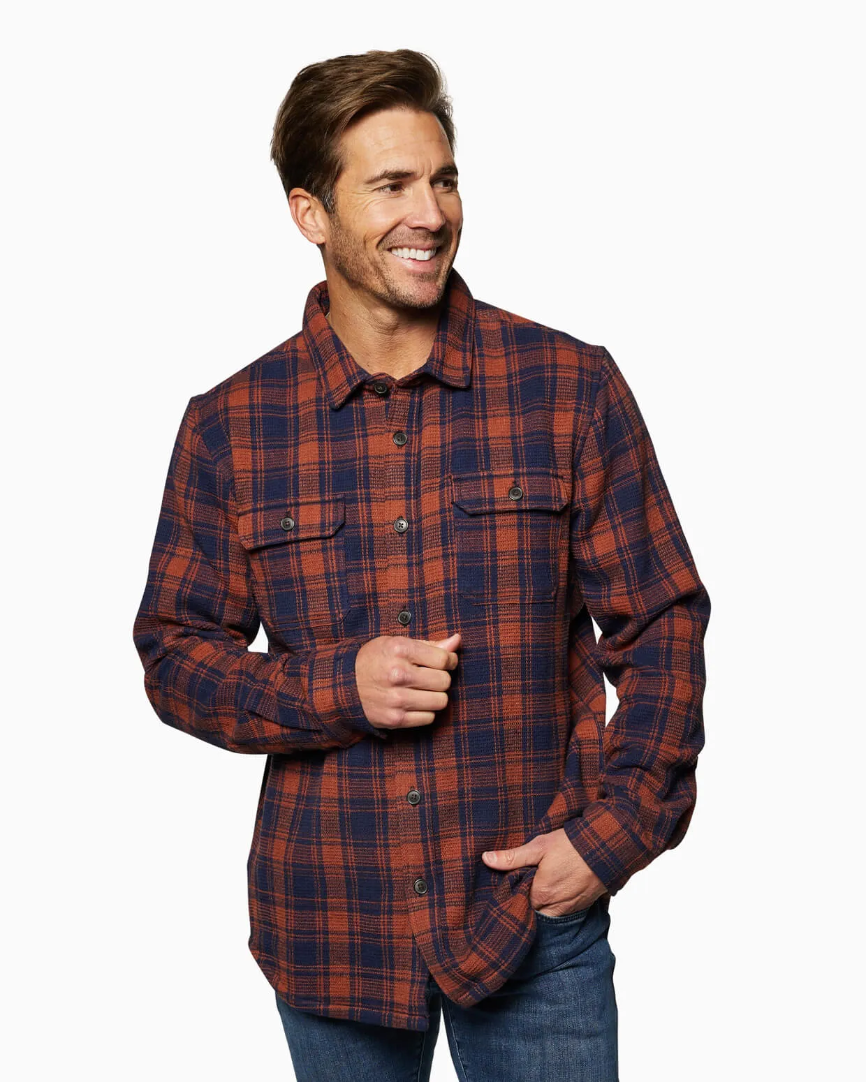 Highlands | Waffle Knit Flannel