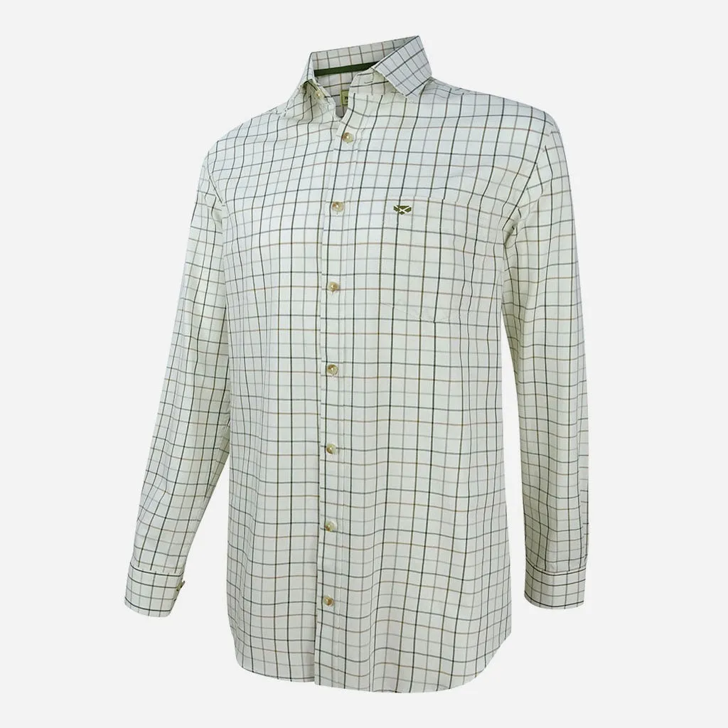 Hoggs of Fife Balmoral Luxury Tattersall Shirt