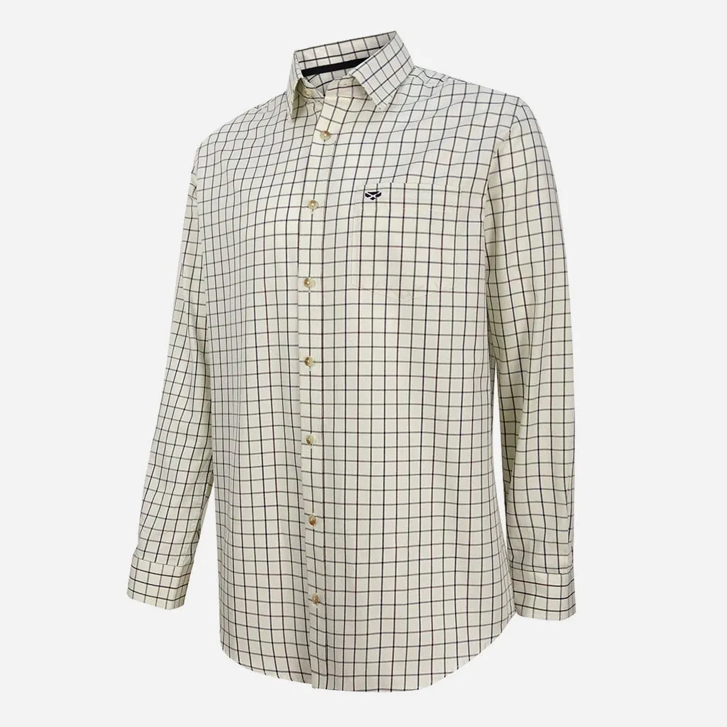 Hoggs of Fife Balmoral Luxury Tattersall Shirt