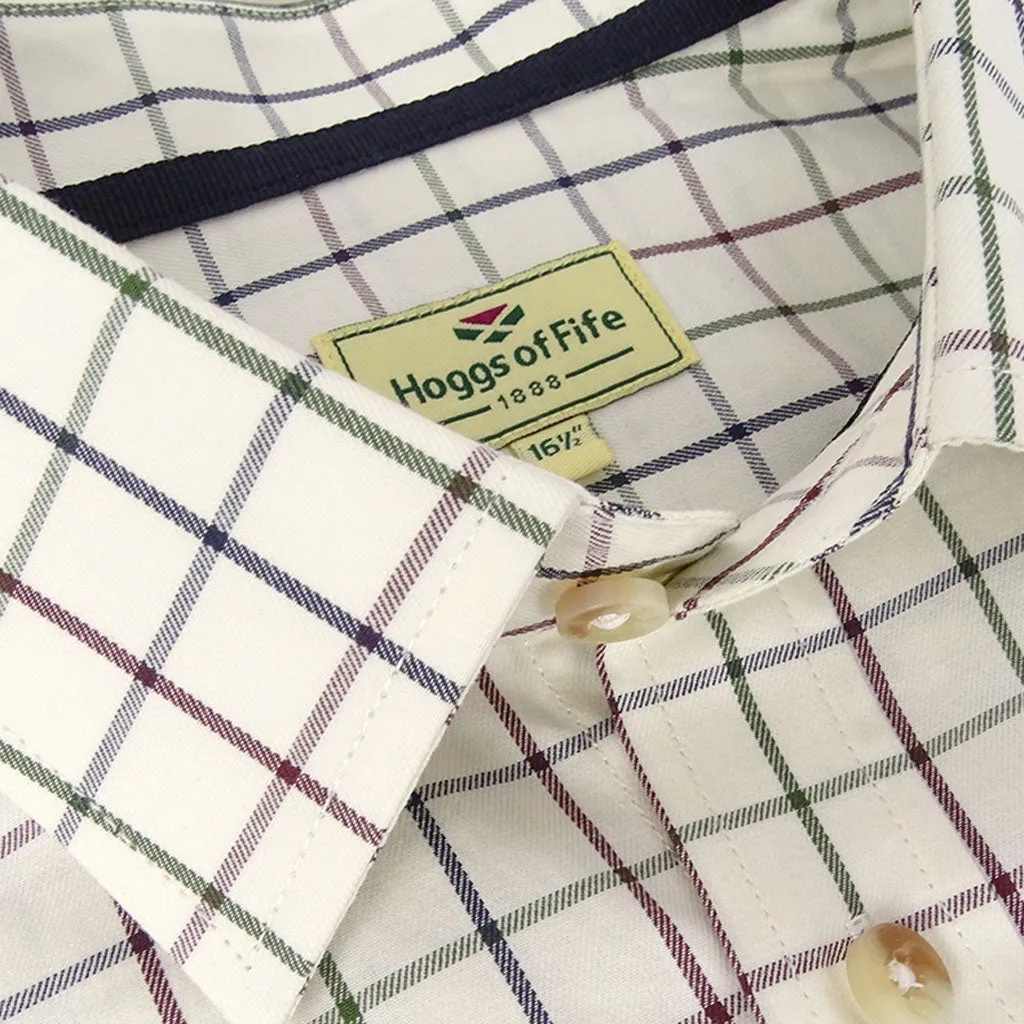 Hoggs of Fife Balmoral Luxury Tattersall Shirt