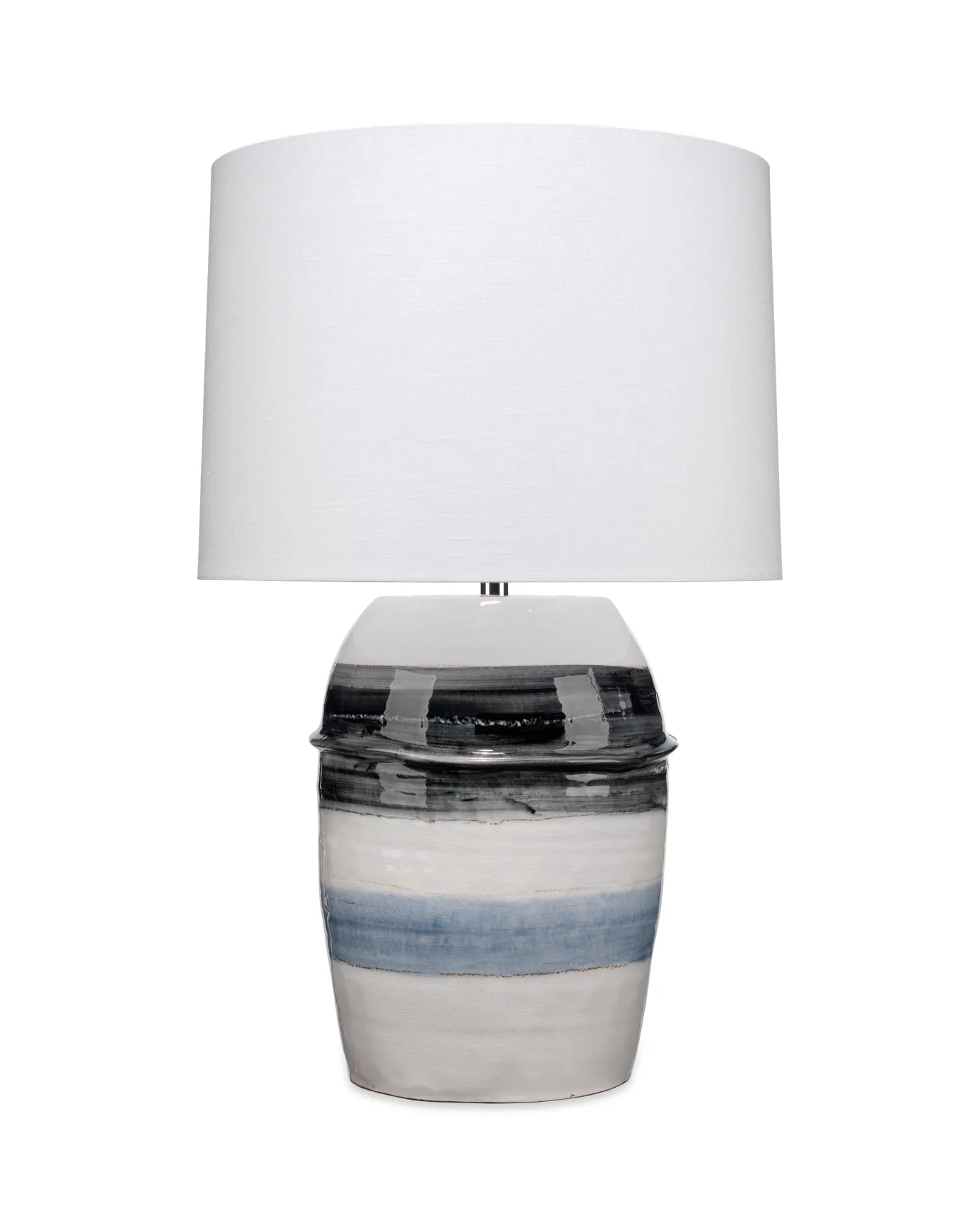 Horizon Striped Table Lamp