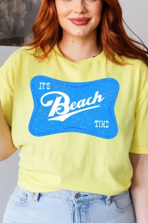 It's Beach Time Short Sleeve Relaxed Fit T-Shirt