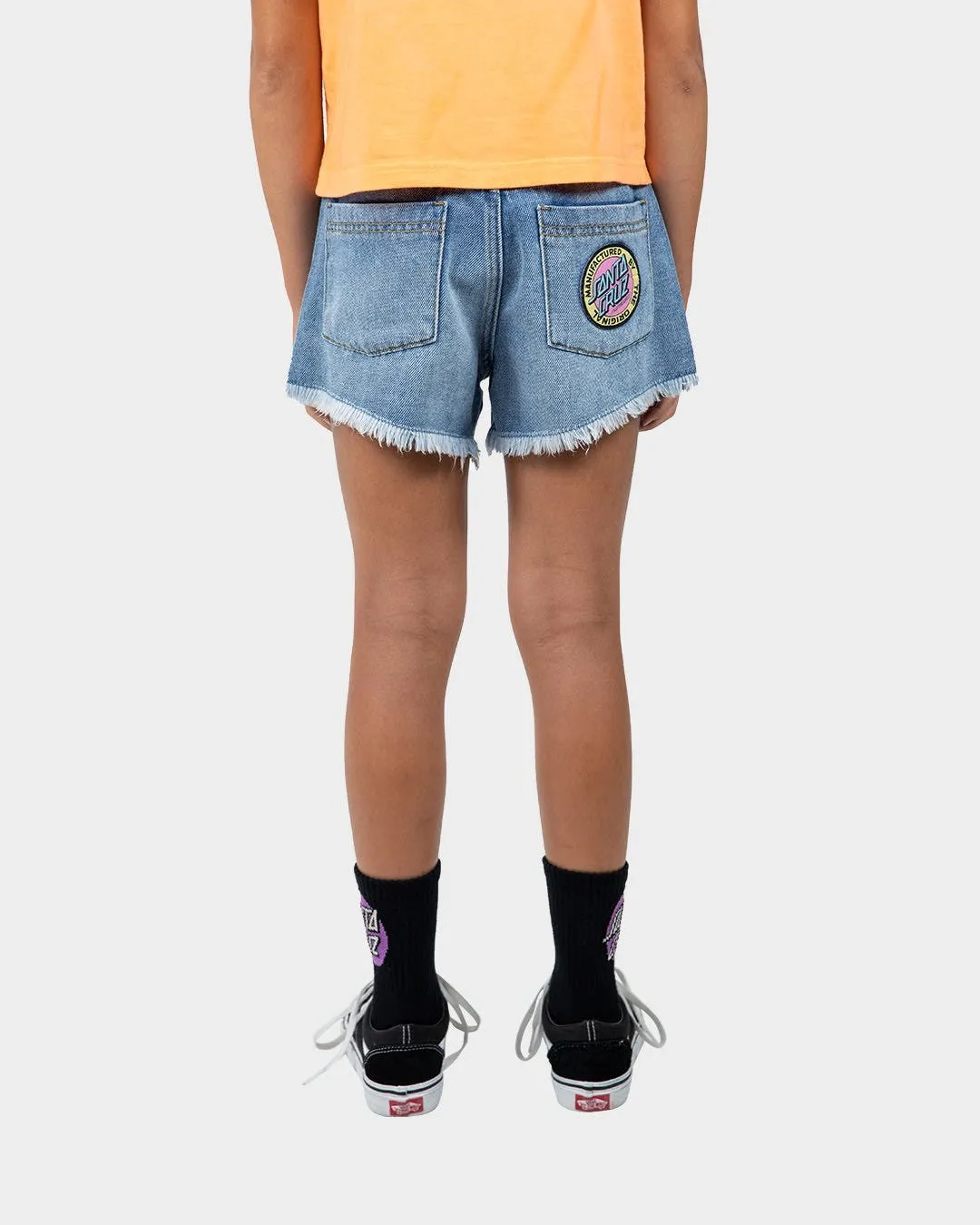 Kids MFG Dot Short | Light Indigo