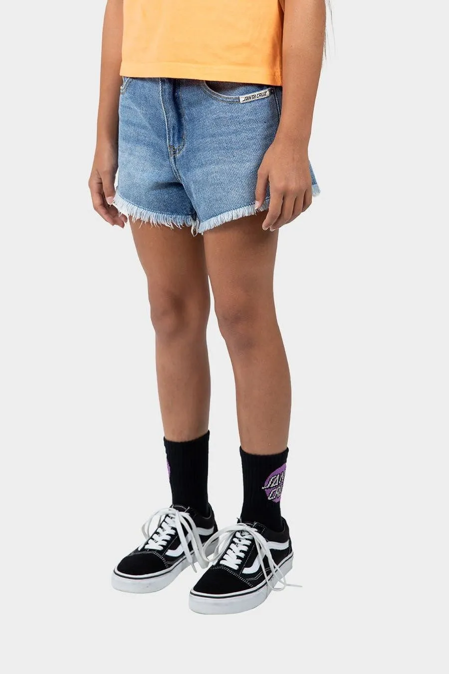 Kids MFG Dot Short | Light Indigo