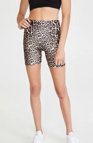 Leopard Bike Shorts