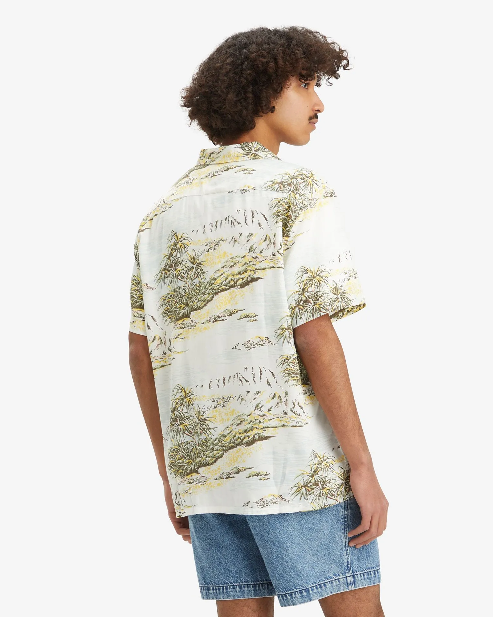 Levi's® Sunset Camp Shirt - Coastal Scenic Egret