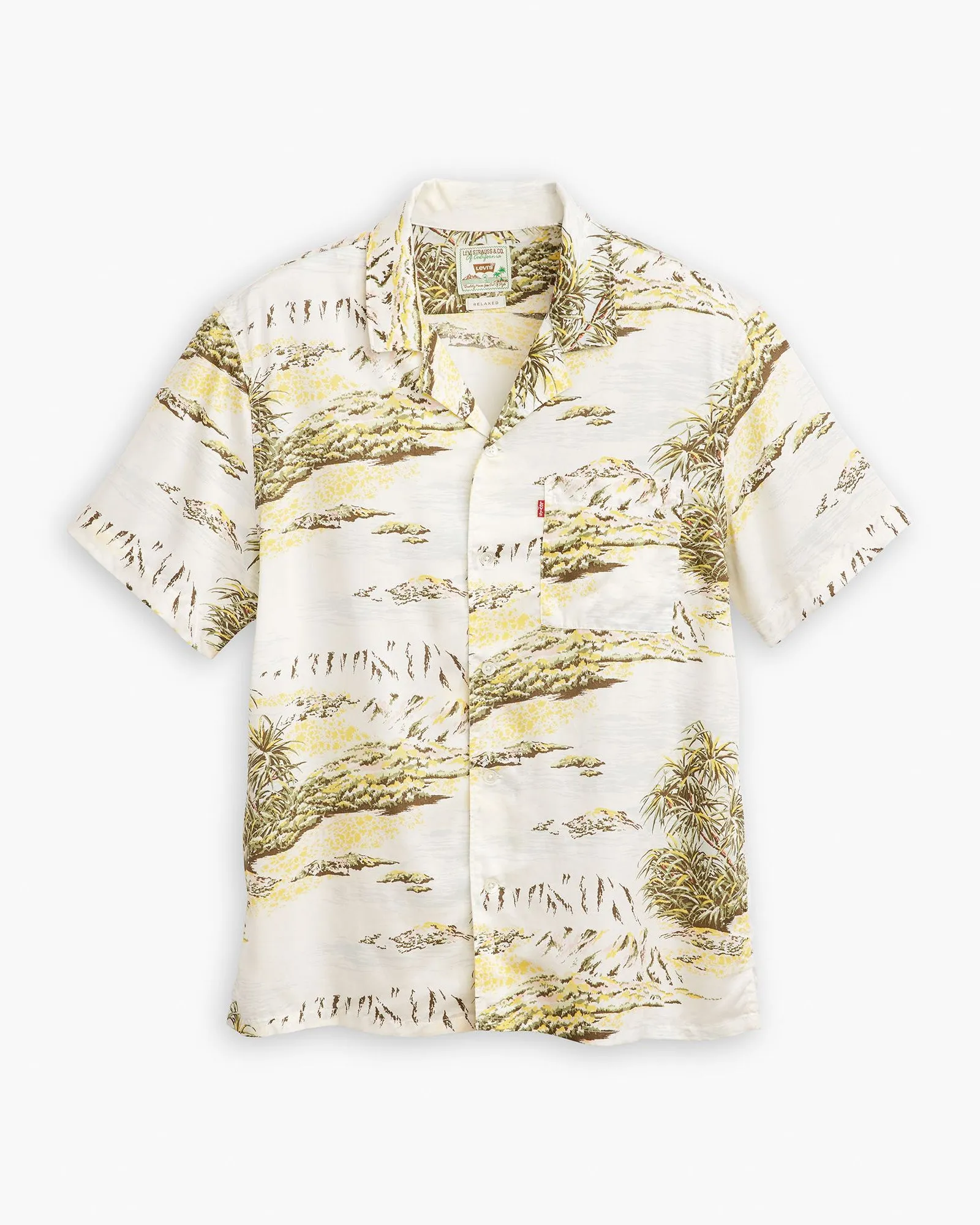 Levi's® Sunset Camp Shirt - Coastal Scenic Egret