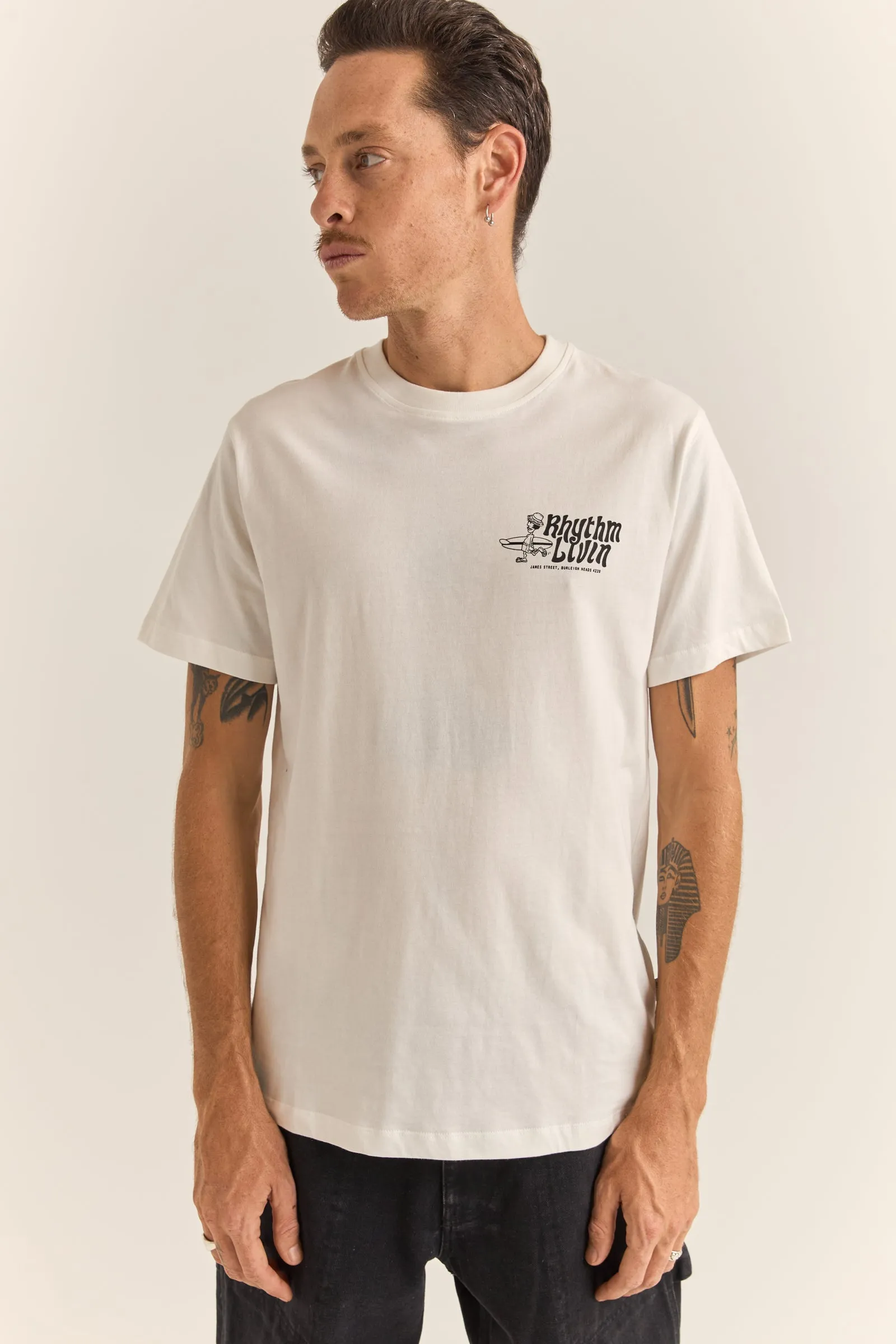 Livin' Tee White