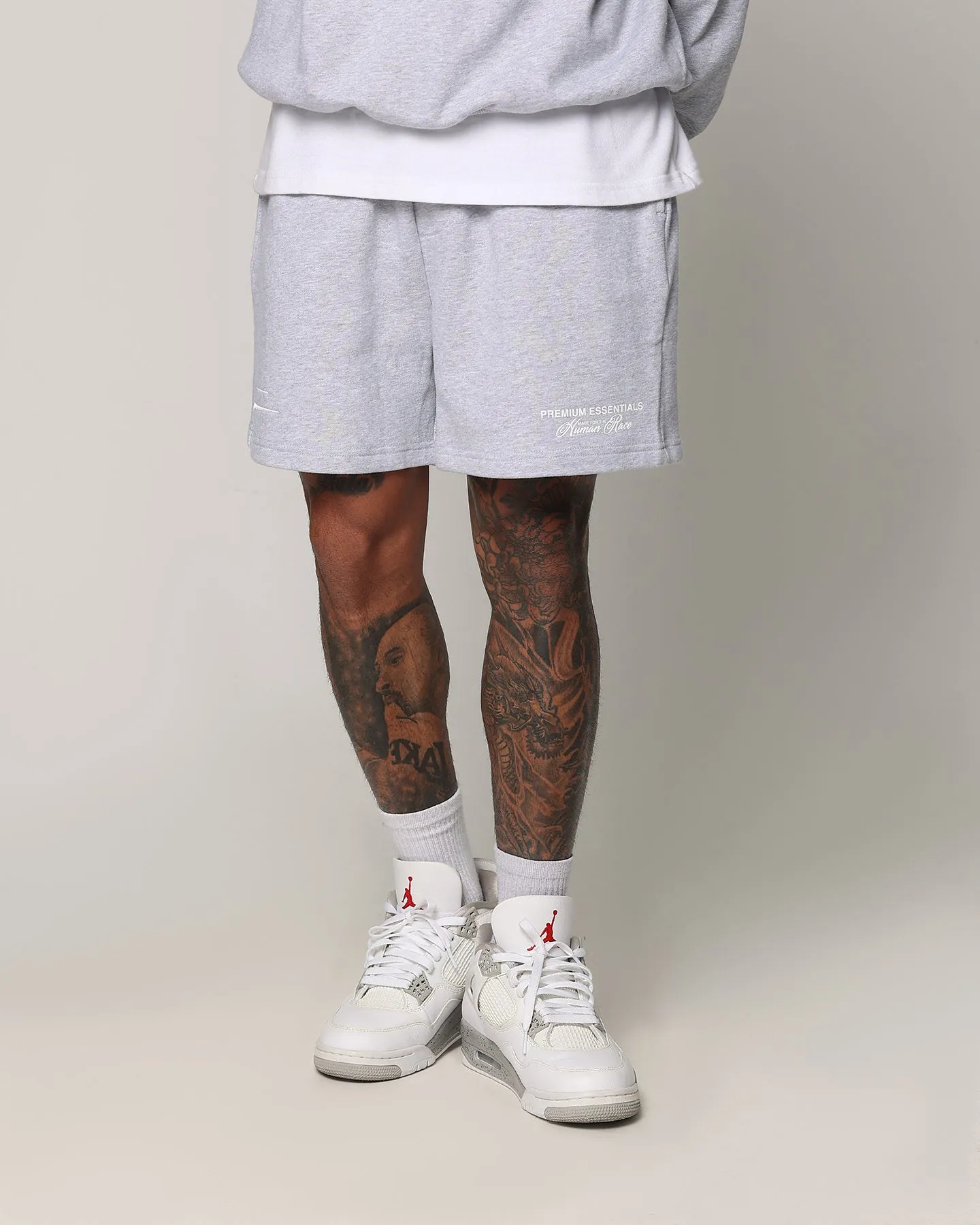 Loiter Essential Spire Shorts Grey Marle