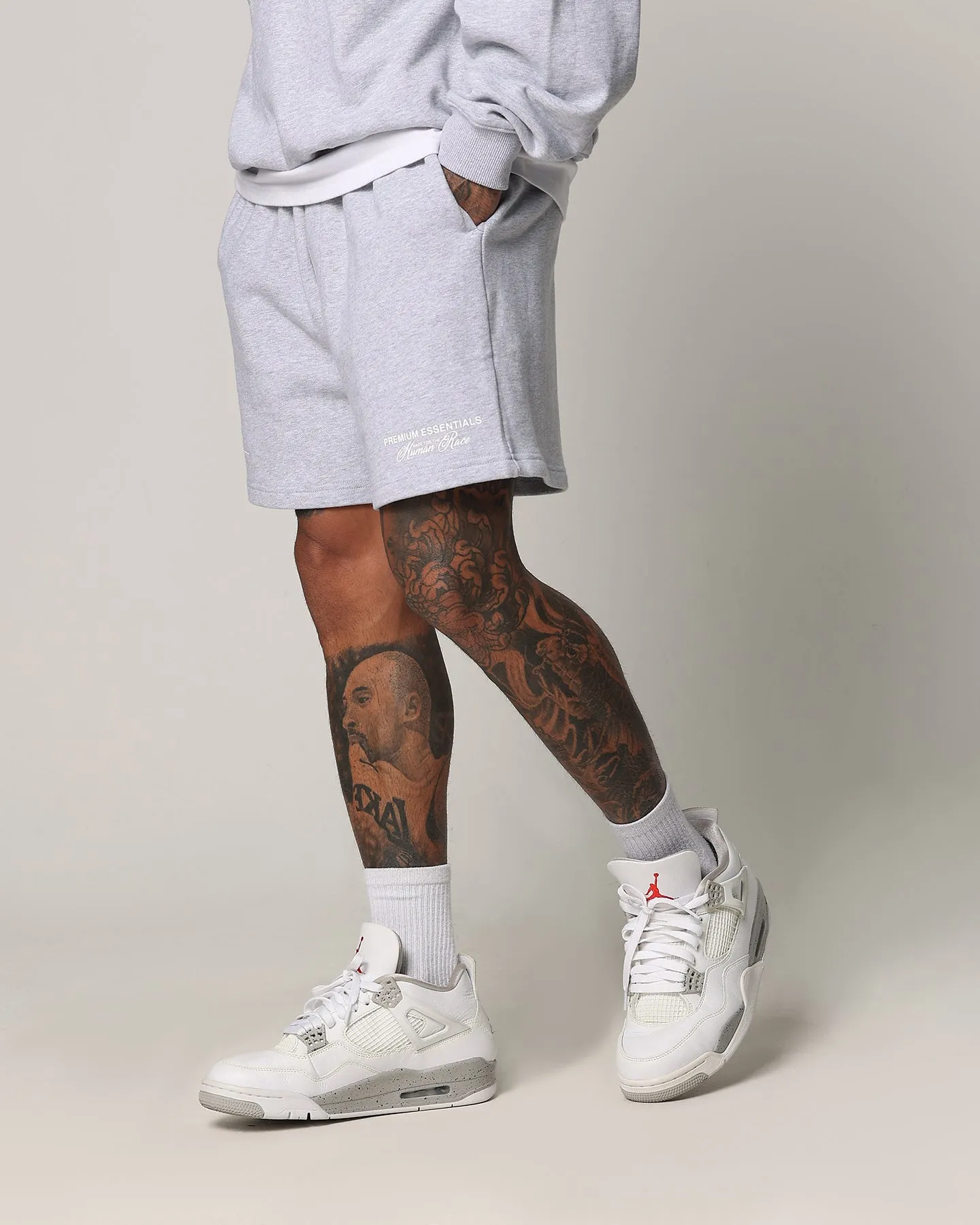 Loiter Essential Spire Shorts Grey Marle