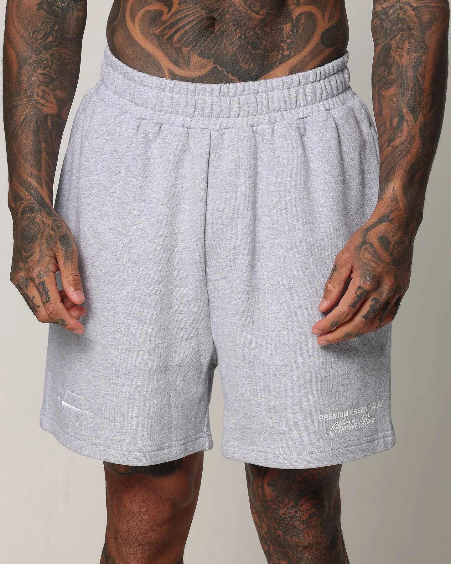 Loiter Essential Spire Shorts Grey Marle