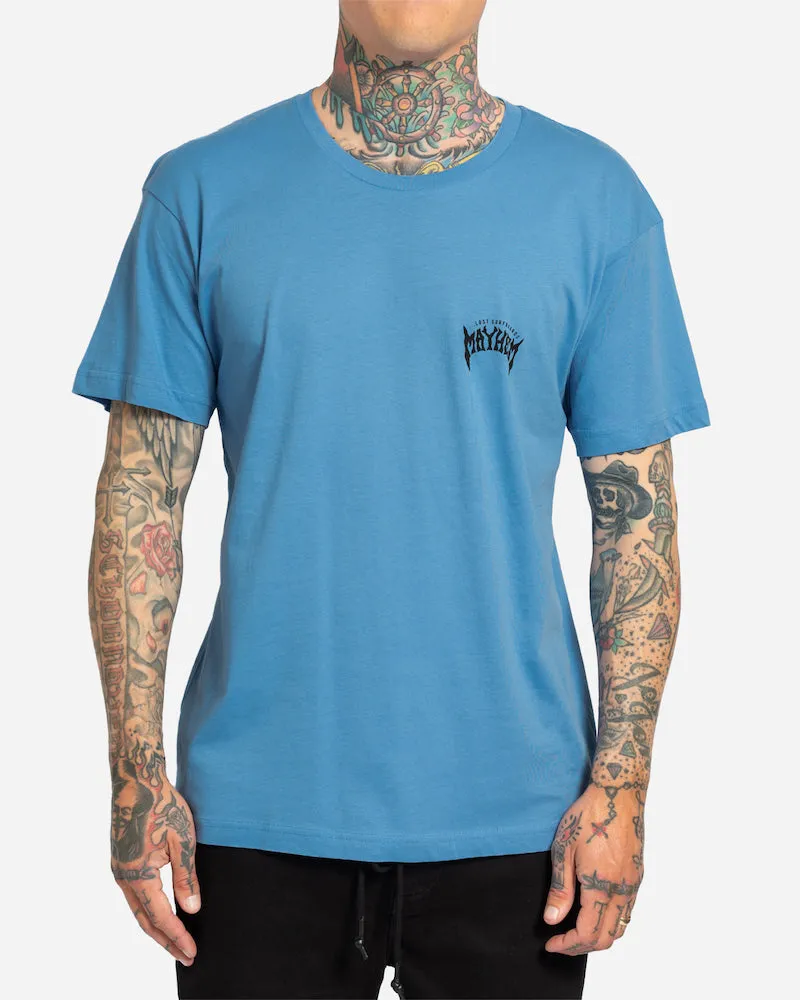 Lost Mayhem Designs Tee-Coastal Blue