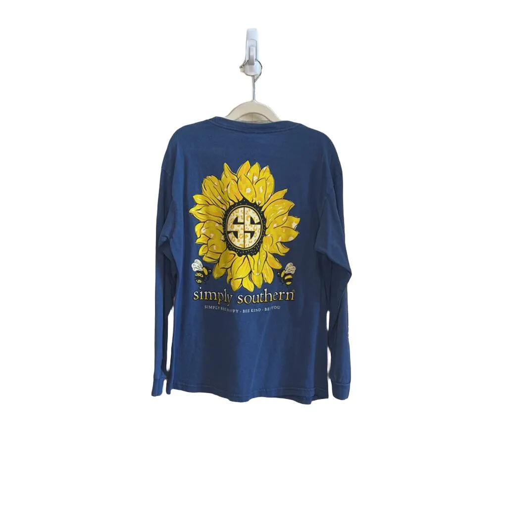 LS Shirt - Sunflowers on Sleeve and Back