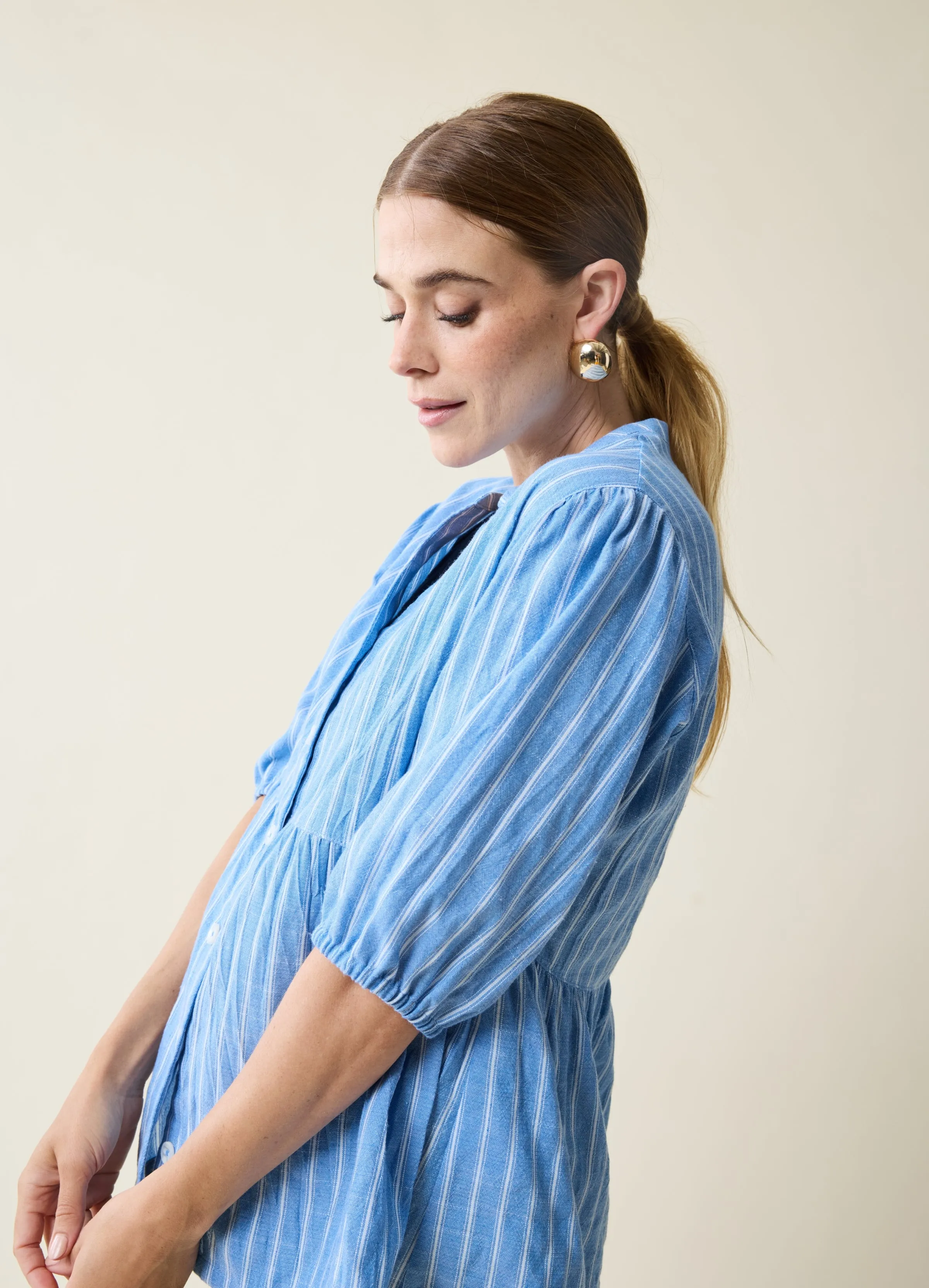 Maternity Peplum Shirt